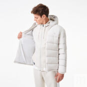 Мужская куртка-бомбер Lacoste на молнии из хлопка фото 4