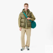 Мужской  влагоотталкивающий жилет Lacoste с капюшоном фото 4