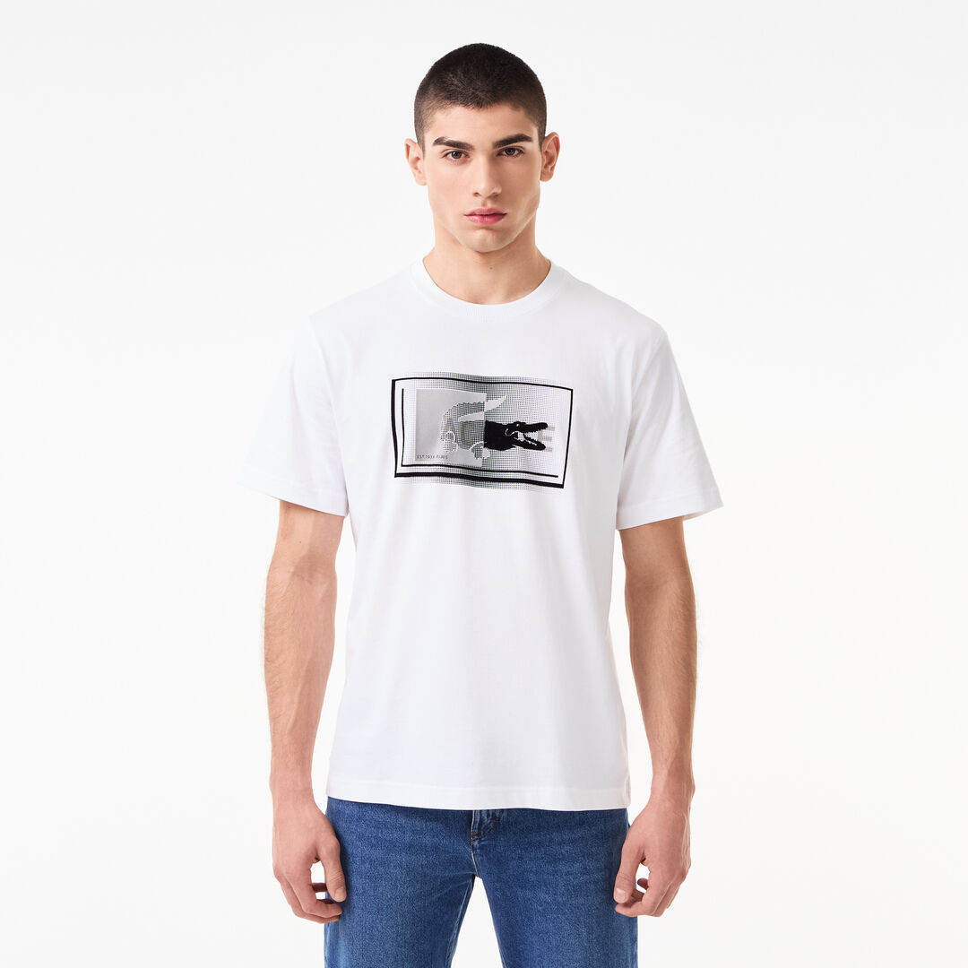 Мужская футболка Lacoste Classic Fit фото 1