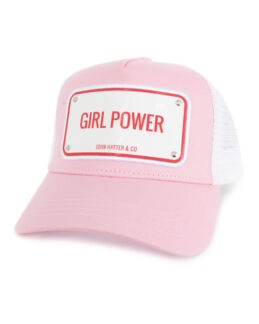 Бейсболка GIRL POWER.24 белый+розовый UNI