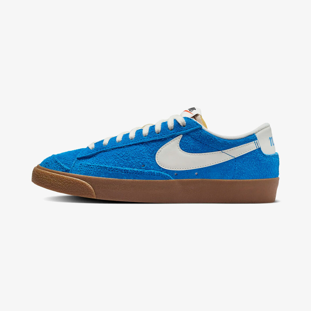 Женские кеды Nike Blazer Low '77 Vntg, Синий Nike FQ8060N06-400 фото 1