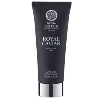 Вулканическая маска-скраб для лица "anti-age" Natura Siberica Royal Caviar