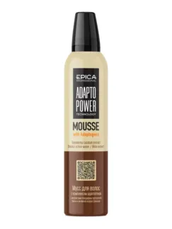 Мусс для волос Epica Professional Mousse with Adaptogens, 250 мл