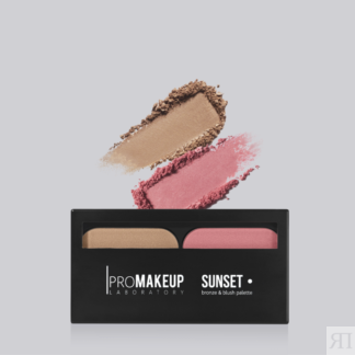 PROMAKEUP laboratory SUNSET палетка для лица