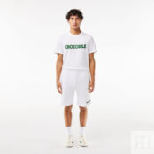 Мужские хлопковые шорты Lacoste фото 1