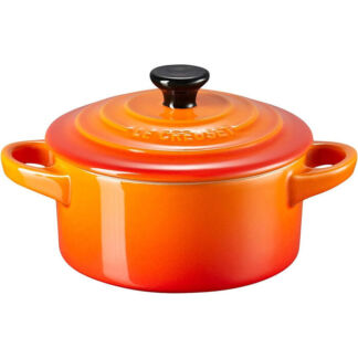 Le Creuset Мини-кастрюля / жаровня 10 см, оранжевая  Le Creuset