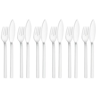 WMF Столовые приборы для рыбы набор 12 предметов Lyric Cromargan protect® W