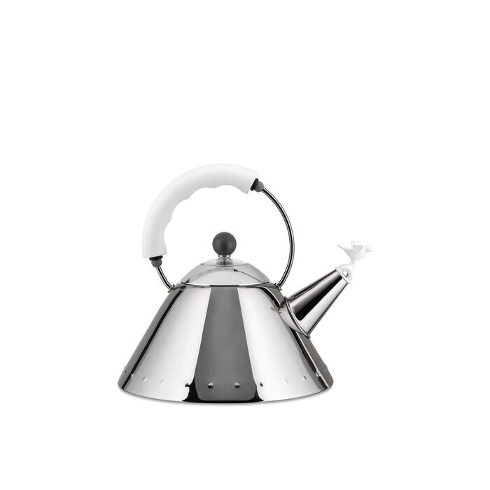 Чайник со свистком 22х22,5х23 см белый Kettle