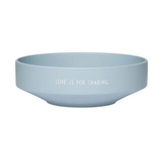 Design Letters Пиала 22 см Light Blue Favourite Design Letters