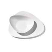 Alessi Тарелка 31х27,5 см белая Colombina Alessi фото 2