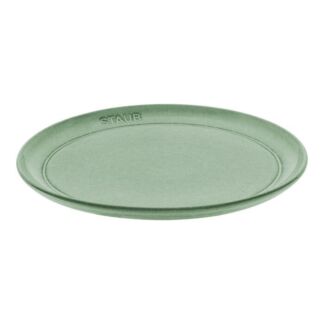 Staub Тарелка 22 см sage green Dining Line Staub