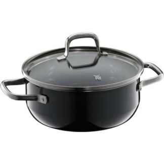 WMF Сковорода для тушения с крышкой 20 см Black Essential Fusiontec WMF