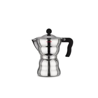 Alessi Кофеварка для эспрессо 70 мл металлик Moka Alessi