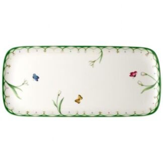 Villeroy & Boch Прямоугольное блюдо для торта 35х16 см Colourful Spring Vil