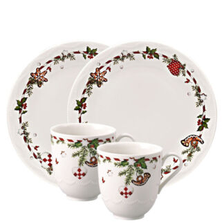 Hutschenreuther Столовый сервиз 4 предмета Winter Treats Hutschenreuther