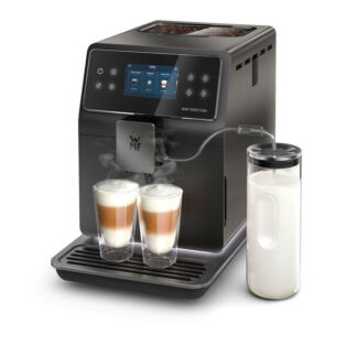 WMF Кофемашина на 2 чашки со вспенивателем молока, черная Perfection 890L W