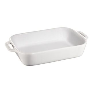 Staub Форма для запекания 27 х 20 см White Staub