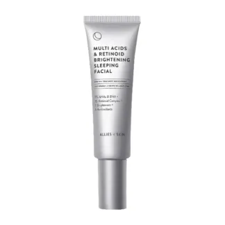 ALLIES OF SKIN Multi Acids & Retinoid Brightening Sleeping Facial