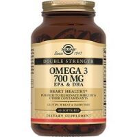 Solgar Omega 3 700 mg - Двойная Омега 3 ЭПК и ДГК в капсулах, 60 шт