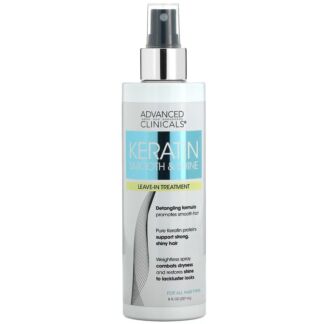 Спрей для гладкости и блеска волос Advanced Clinicals Keratin