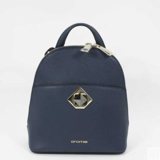 Рюкзак CROMIA 1405757 CRM BLU  (89262) синего цвета из натуральной кожи