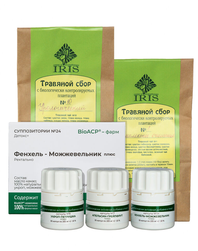 IRIS Оздоровительная программа "Детокс: очищение ЖКТ, печени, почек" фото 1
