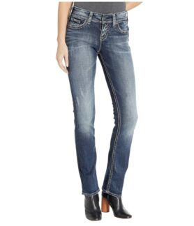 Джинсы Silver Jeans Co., Suki Mid-Rise Well Defined Curve Mid Straight Jean