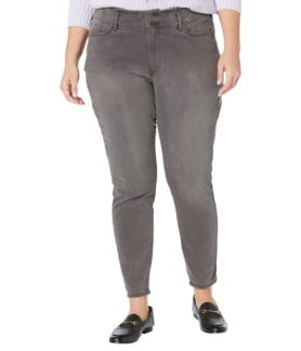 Джинсы NYDJ, Plus Size Ami Skinny Hollywood Waistband in Smokey Mountain