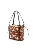 Сумка Loewe Anagram Cut Out Tote Bag Tan, загар A717Q04X01 2530 | Tan фото 2